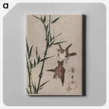 アートパネル-Sparrows, Bamboo and Falling Snow
 - クリーブランド美術館 Canvas.