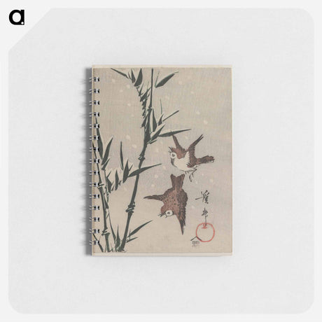 アートメモ帳-Sparrows, Bamboo and Falling Snow
 - クリーブランド美術館 Memo.