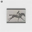 アートメモ帳-Galloping Horse and Rider
 - エドワード マイブリッジ Memo.