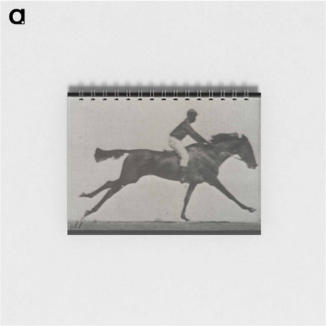 アートメモ帳-Galloping Horse and Rider
 - エドワード マイブリッジ Memo.