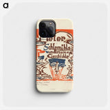 Peter Schlemihl's Wondrous Story - Ernst Ludwig Kirchner Phone Case.