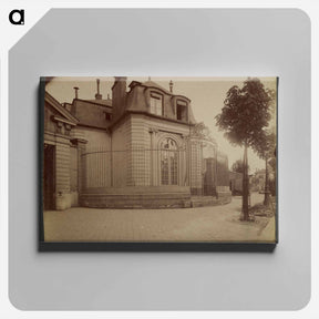 アートパネル-Hospice Debrousse, Ancien Parc de Philippe Egalité - Rue de Bagnolet, 148 (Charonne)
 - ウジェーヌ アジェ Canvas.