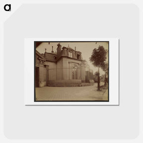 アートポストカード-Hospice Debrousse, Ancien Parc de Philippe Egalité - Rue de Bagnolet, 148 (Charonne)
 - ウジェーヌ アジェ Postcard.