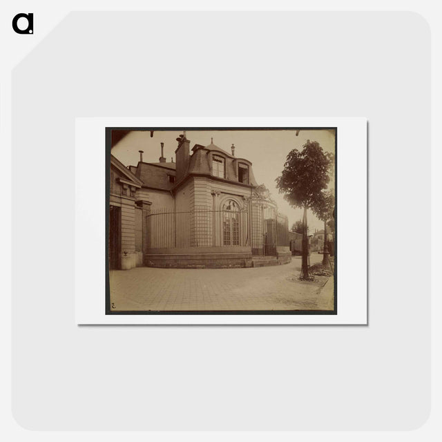 アートポストカード-Hospice Debrousse, Ancien Parc de Philippe Egalité - Rue de Bagnolet, 148 (Charonne)
 - ウジェーヌ アジェ Postcard.