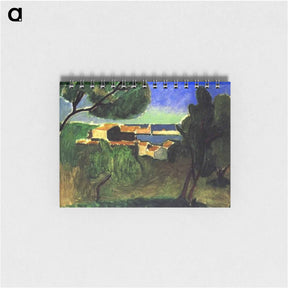 アートメモ帳-Landscape at Collioure III - アンリ マティス Memo.