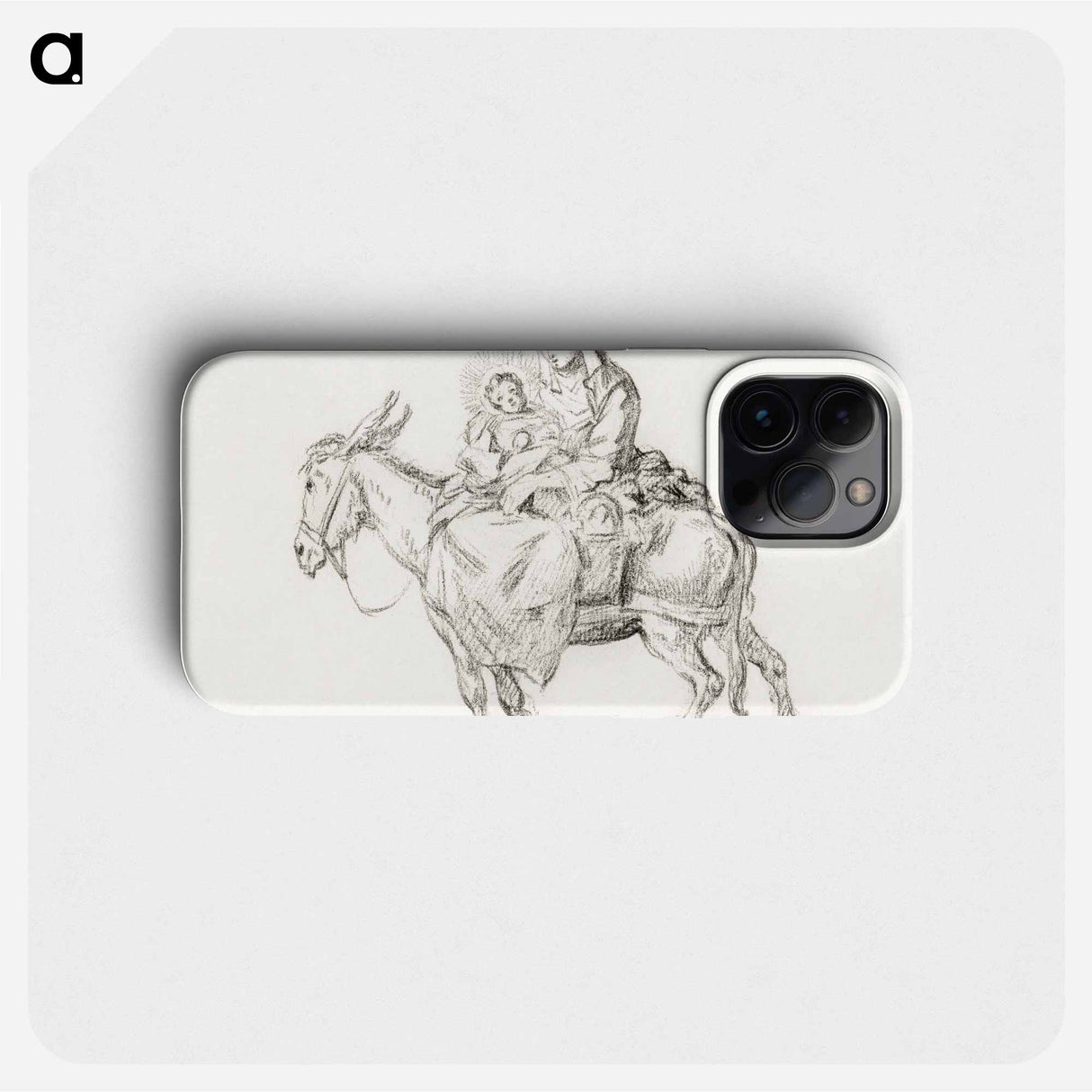 Flight to Egypt - Jean Bernard Phone Case.