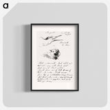 Seagull - John Singer Sargent Poster.