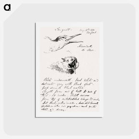 アートポストカード-Seagull - ジョン シンガー サージェント Postcard.