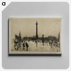 アートパネル-Nelson Monument, Trafalgar Square, London
 - ジョセフ ペネル Canvas.