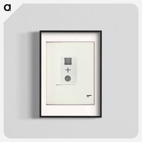 アートポスター-Contrasting suprematistic elements - カジミール マレーヴィチ Poster.