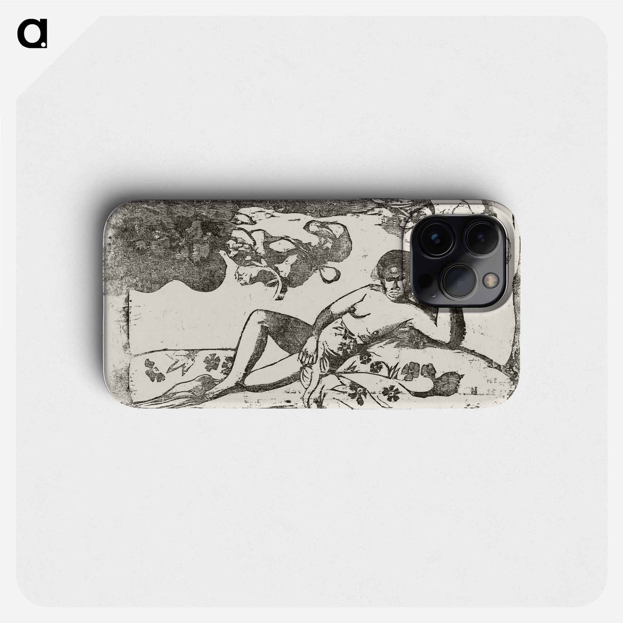 Te arii vahine—opoi (Woman with Mangos—Tired) - Paul Gauguin Phone Case.