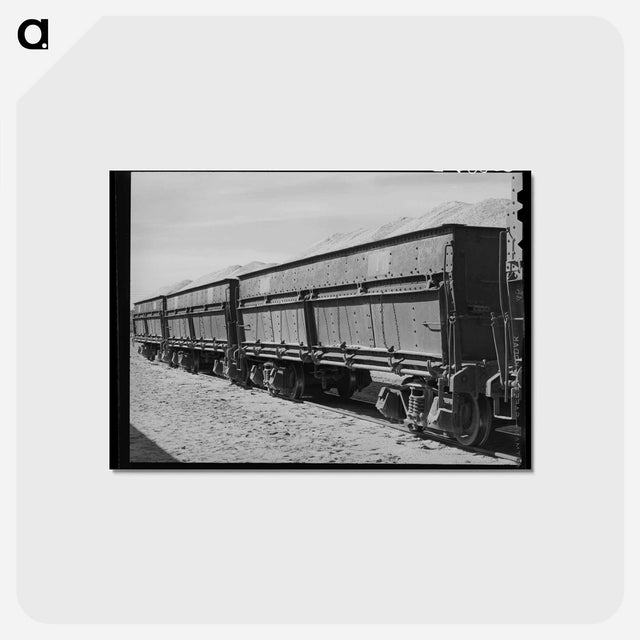 アートポストカード-Potash Mine in Eddy County
 - ラッセル リー Postcard.