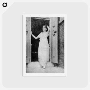 アートポストカード-Photograph - トーマス エイキンズ Postcard.
