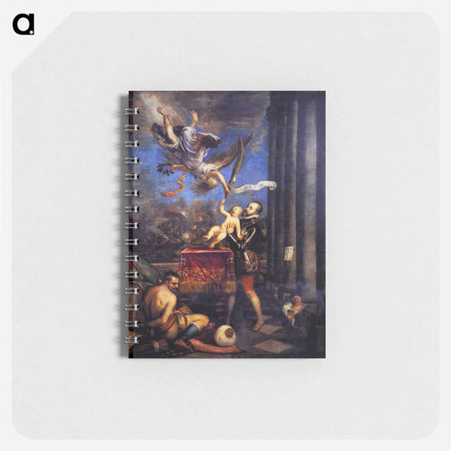 Philip II Offering Don Fernando to Victory - ティツィアーノ ヴェチェッリオ Memo.