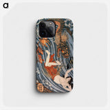 Tamatora has recovered the pearl from the palace on the Dragon king - 歌川 国芳 Phone Case.