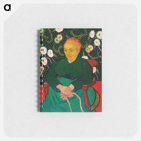 アートメモ帳-The Berceuse, Woman Rocking a Cradle - フィンセント ファン ゴッホ Memo.