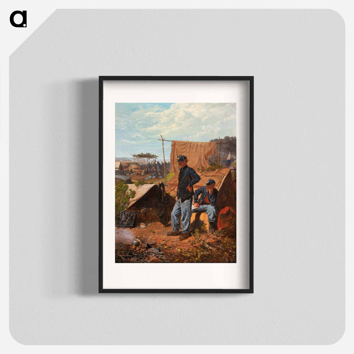 Home, Sweet Home - Winslow Homer Poster.