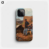 Home, Sweet Home - Winslow Homer Phone Case.