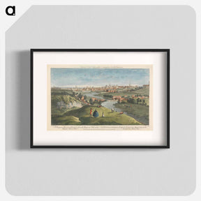 アートポスター-A Prospect of the City of Dublin, from the Magazine Hill, in his Majesty's Phoenix Park
 - イェール大学アートギャラリー Poster.