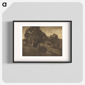 アートポスター-Landscape, The Tyrol - アルフレッド スティーグリッツ Poster.