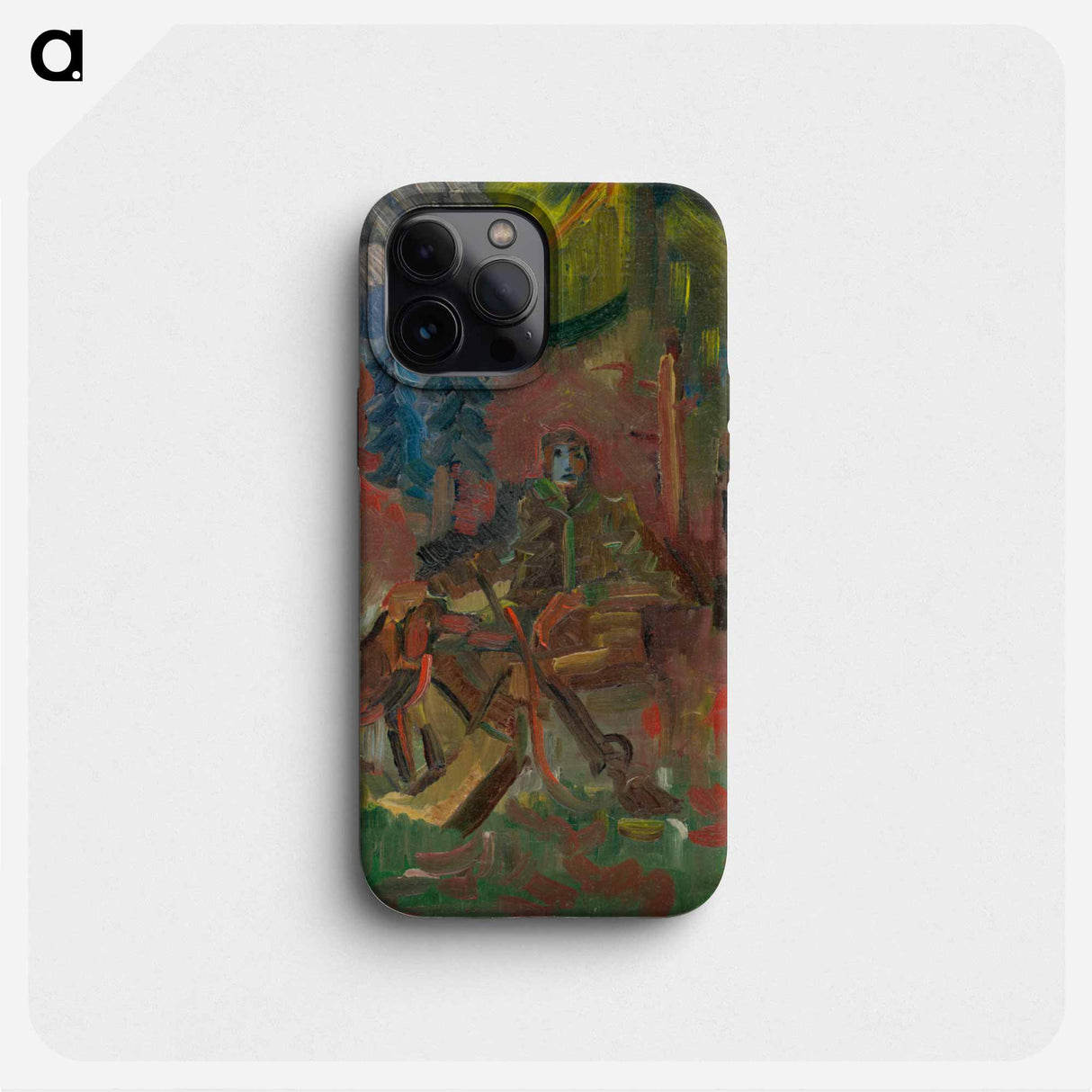 Resting huntsman - アーノルド ピーター ワイズ クビンチャン Phone Case.