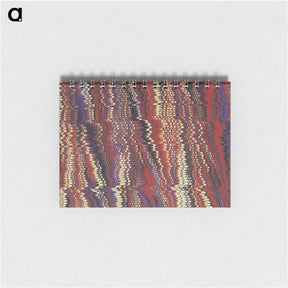 アートメモ帳-Glitch Pattern Remix
 - 大英図書館 Memo.