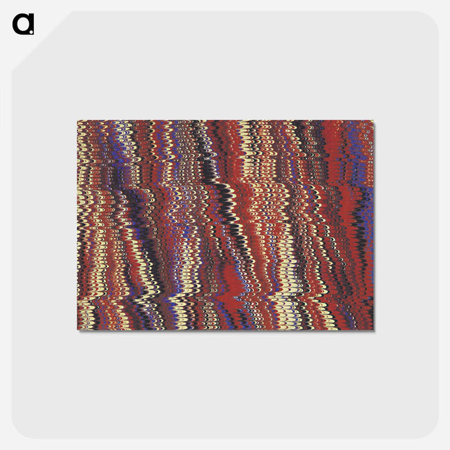 アートポストカード-Glitch Pattern Remix
 - 大英図書館 Postcard.
