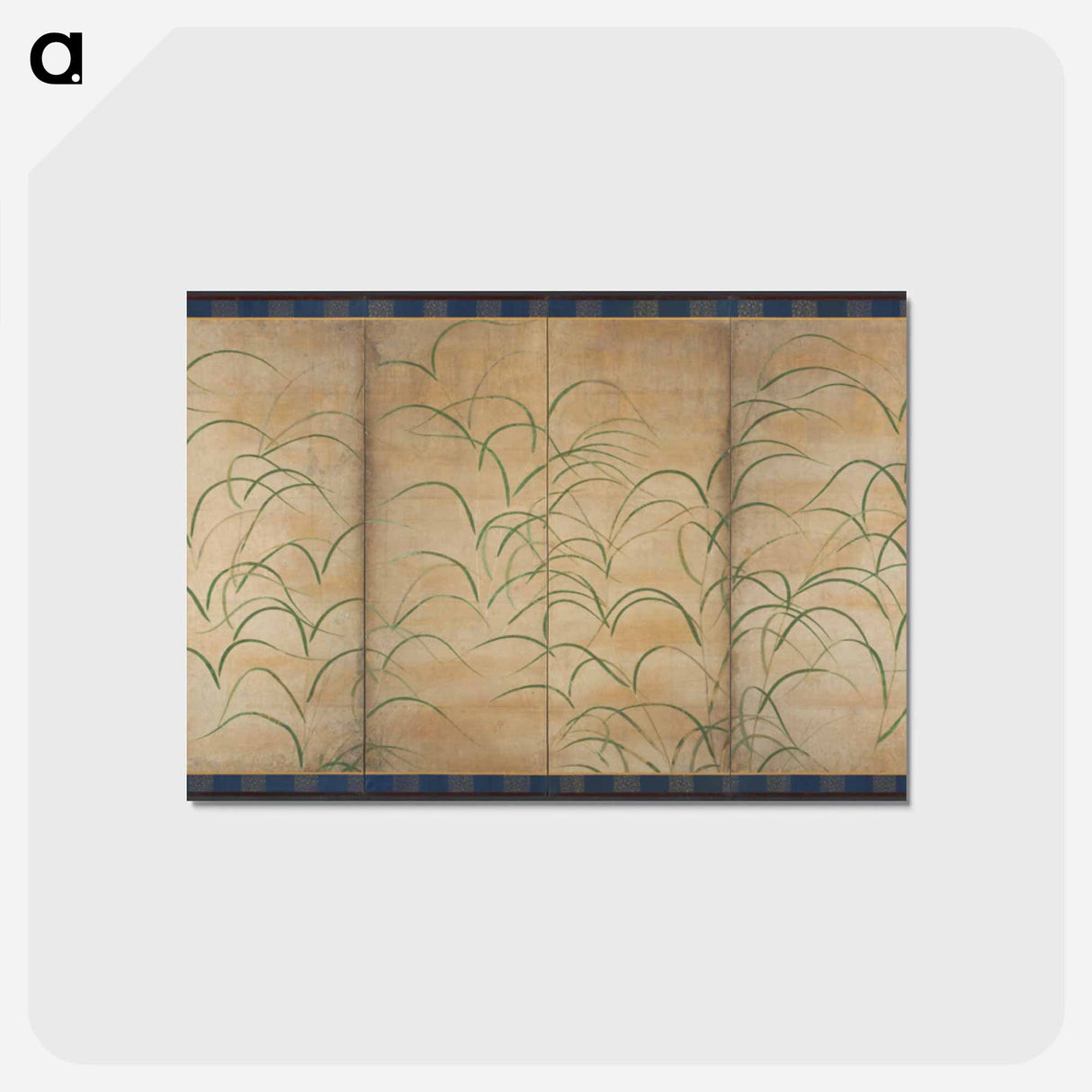 アートポストカード-Susuki Grass
 - クリーブランド美術館 Postcard.