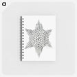 アートメモ帳-Vintage marine life illustration on white background - エルンスト ヘッケル Memo.