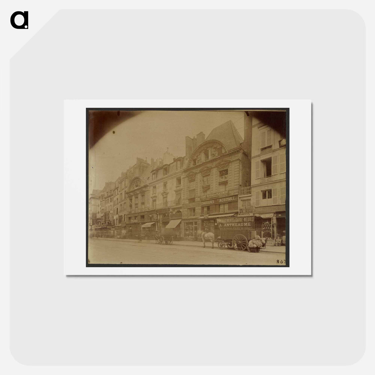 アートポストカード-Hotel Sully
 - ウジェーヌ アジェ Postcard.