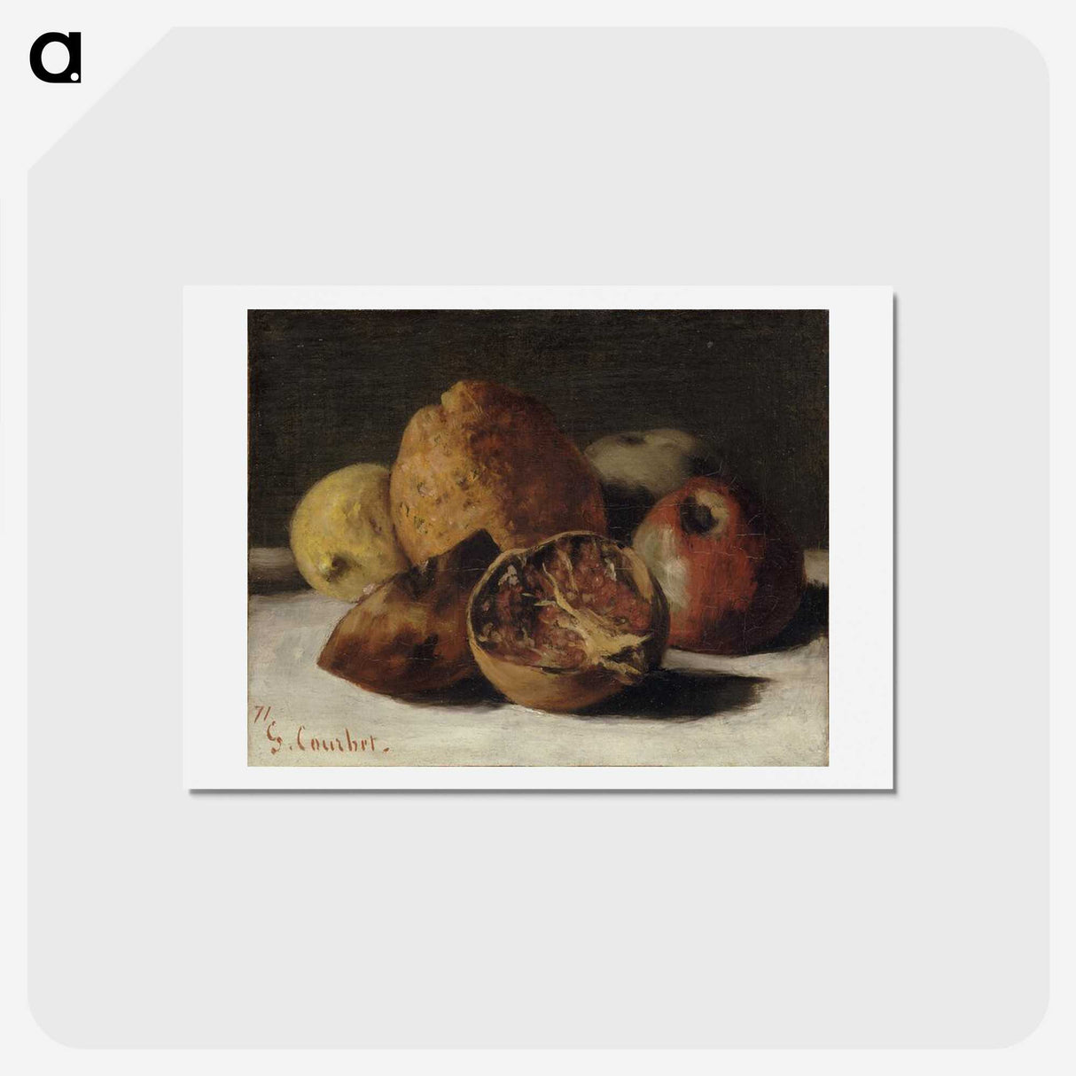 3-25_Gustave-Courbet_hagaki