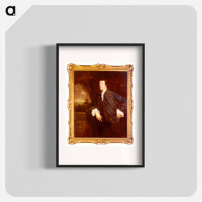 アートポスター-Portrait of Sir William Lowther, 3rd BT - ジョシュア レノルズ Poster.