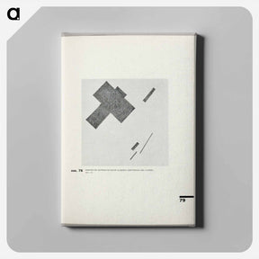 アートパネル-Composition suprematistic elements (Feeling of the flight) - カジミール マレーヴィチ Canvas.