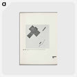 アートポストカード-Composition suprematistic elements (Feeling of the flight) - カジミール マレーヴィチ Postcard.