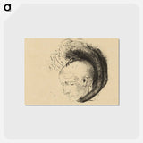 アートポストカード-Frontispiece for Le mouvement idéaliste en peinture - オディロン ルドン Postcard.