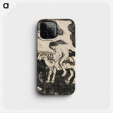 The Rape of Europa - ポール ゴーギャン Phone Case.