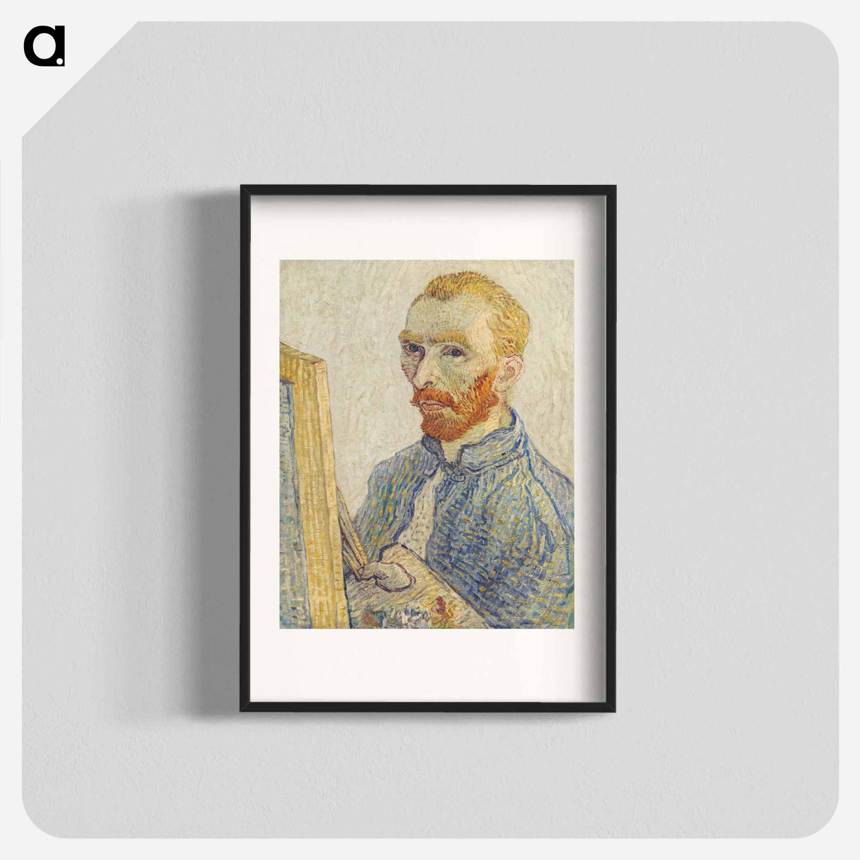 Portrait of Vincent van Gogh - Vincent van Gogh Poster.