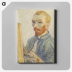 アートパネル-Portrait of Vincent van Gogh - フィンセント ファン ゴッホ Canvas.