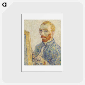 アートポストカード-Portrait of Vincent van Gogh - フィンセント ファン ゴッホ Postcard.