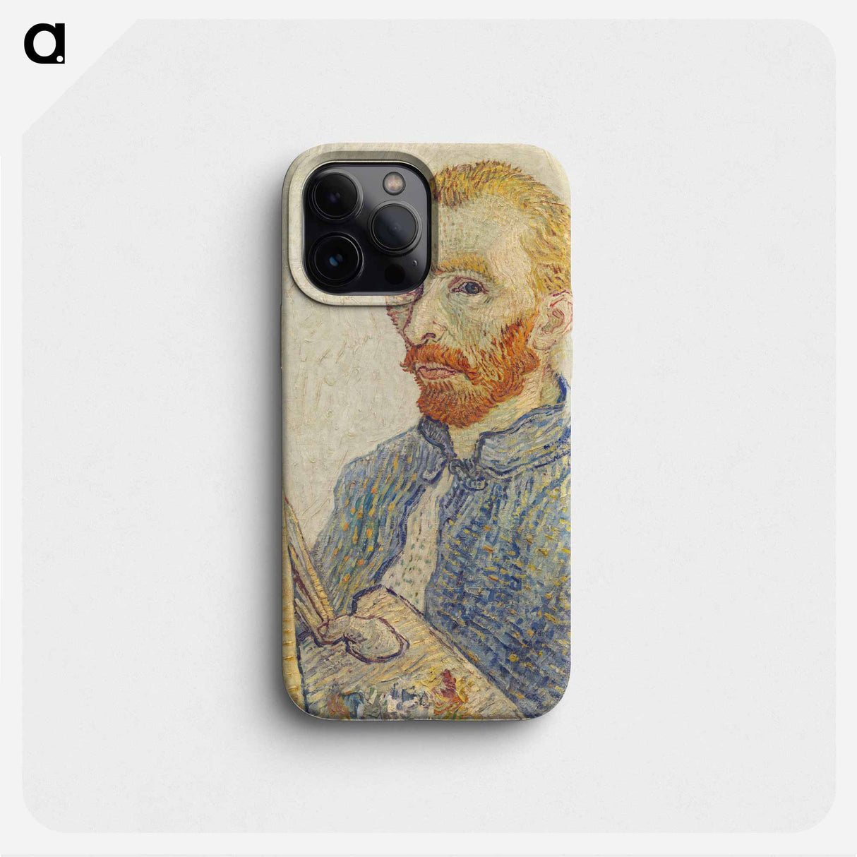 Portrait of Vincent van Gogh - Vincent van Gogh Phone Case.