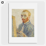 Portrait of Vincent van Gogh - Vincent van Gogh Poster.