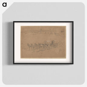 アートポスター-Supply Train - ウィンスロー ホーマー Poster.