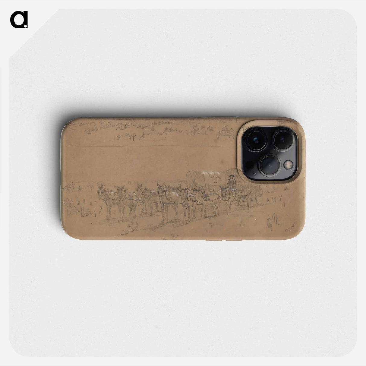 Supply Train - ウィンスロー ホーマー Phone Case.