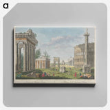 アートパネル-Ruins of Ancient Rome
 - イェール大学アートギャラリー Canvas.