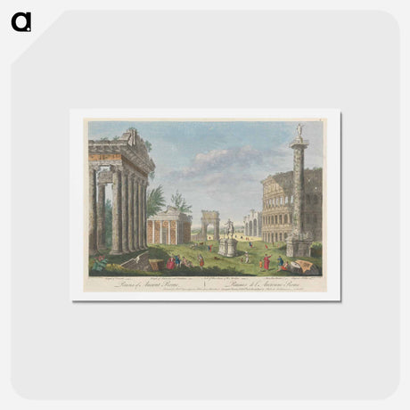 アートポストカード-Ruins of Ancient Rome
 - イェール大学アートギャラリー Postcard.