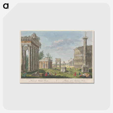 アートポストカード-Ruins of Ancient Rome
 - イェール大学アートギャラリー Postcard.