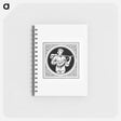 アートメモ帳-Medieval Male Character Badge, Heraldic Design
 - 大英図書館 Memo.