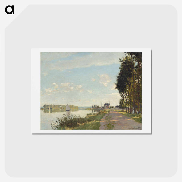 アートポストカード-Argenteuil - クロード モネ Postcard.