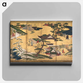アートパネル-Scenes from the Tale of Genji
 - クリーブランド美術館 Canvas.