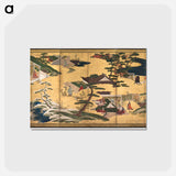 アートポストカード-Scenes from the Tale of Genji
 - クリーブランド美術館 Postcard.